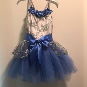 Beautiful ballet recital tutu leotard! Gorgeous💙